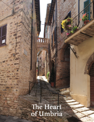 umbria magari tour street in old town