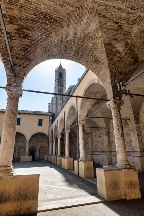Cloisters of San Francesco Church, Ascoli Piceno